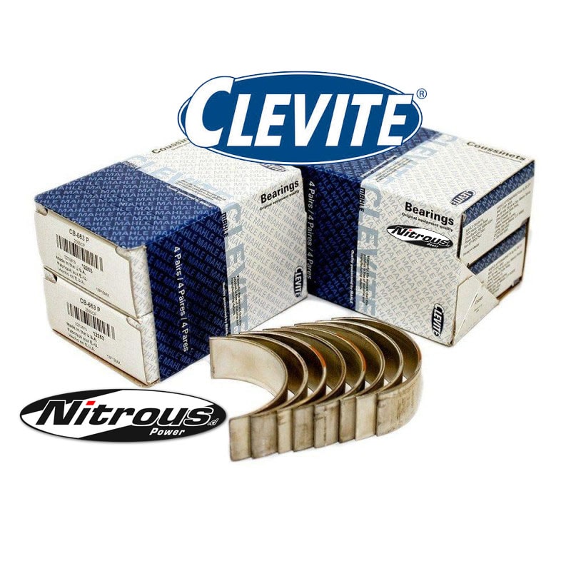 thumbnail image 2 of Clevite P-Series Tri-Metal Rod & Main Bearing Set For Small Block Chevy 267-350 (CB-663P & MS-909P) 2 of 2
