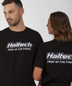 Haltech "Classic" T-Shirt Black with White Logo