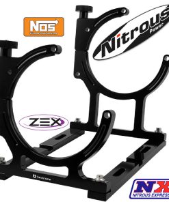 Soporte Botella Aluminio / Billet Bracket For 10-15 Lb Bottles Black