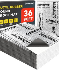 CUKWUYBY Lamina Acústica y de alta temperatura para cabina automotriz