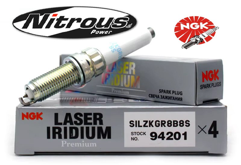 NGK SILZKGR8B8S Laser Iridium Spark Plug 94201