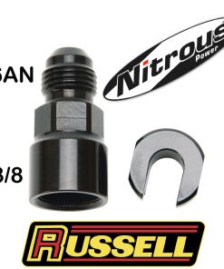 Russell Niple Fitting Conectores EFI Rapido 6AN a 3/8 pulg hembra